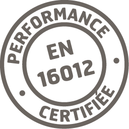 logo certification EN 16012 BOOST'R HYBRID'